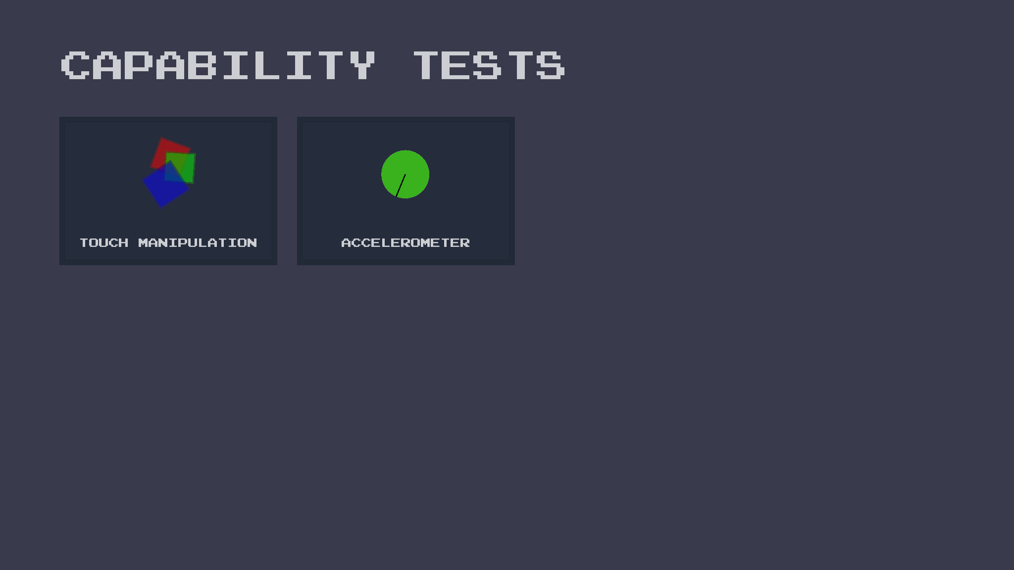 The result with both capability tests I've converted to date